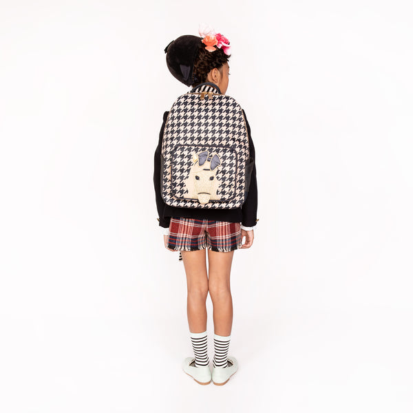 Rucksack Bobbie - Houndstooth Horse