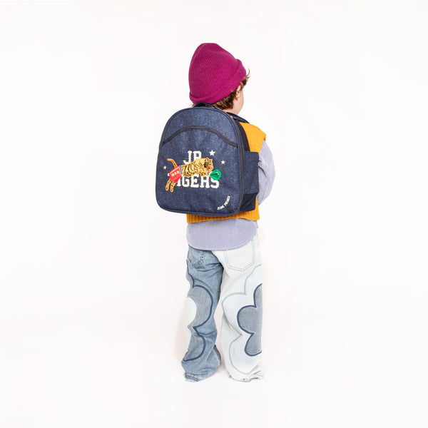 Backpack Ralphie - Boxing Tiger (Navy mélange)