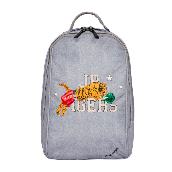 Rucksack James - Boxing Tiger (Grey mélange)