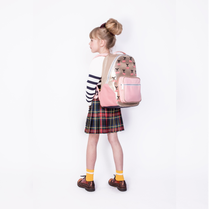 Backpack Bobbie - Cherry Pompon