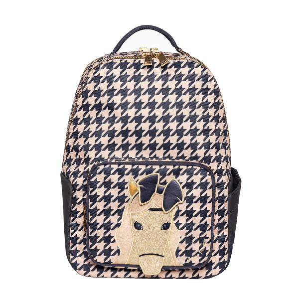 Rucksack New Bobbie - Houndstooth Horse