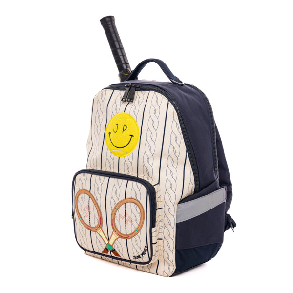 Trendy backpack for children from 6 years. This Love Game backpack also has room to store your tennis racket, making it the perfect tennis bag or gym bag!