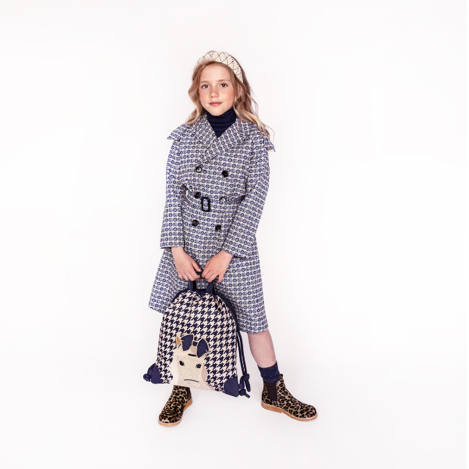 Midi Set - Houndstooth Horse