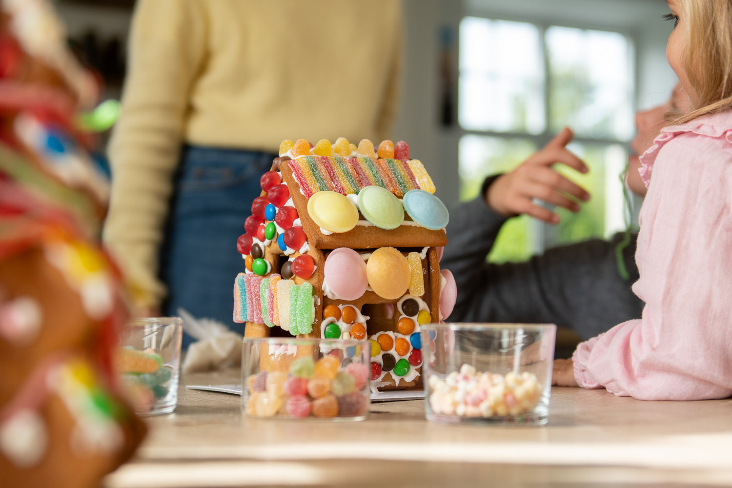 Decoratable Gingerbread House