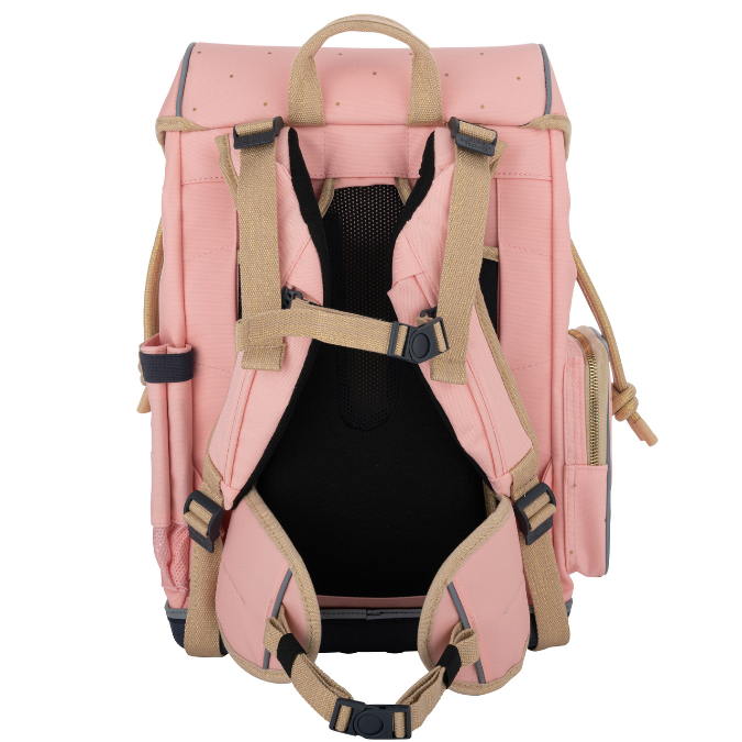 Discover the Jeune Premier Ergomaxx, the most ergonomic and durable backpack in the world for girls aged 6 to 10. The Pearly Swans design is made for classy, playful girls who love pink & glitter!