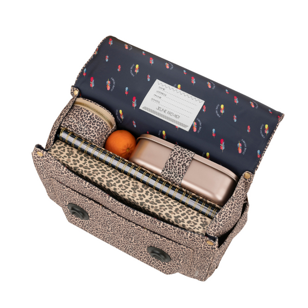 NEW ! Limited Midi Set with your favourite Midi and matching City Bag & Pencil Box. Design: Leopard Cherry.