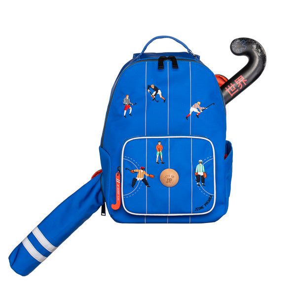 Trendy backpack for children from 6 years. This Hockey backpack also has room to store your hockey stick, making it the perfect hockey bag or gym bag!