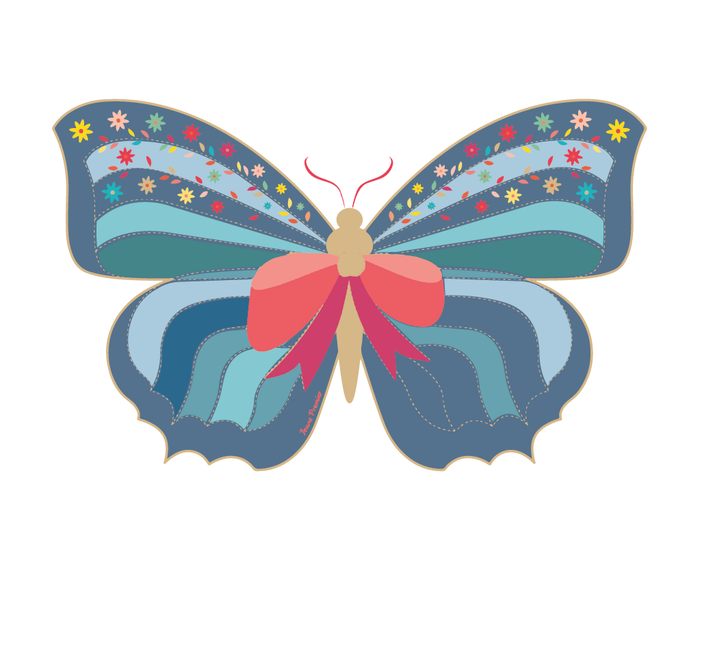 Labels Package - Butterfly