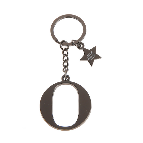 Keychain Letter Black - O