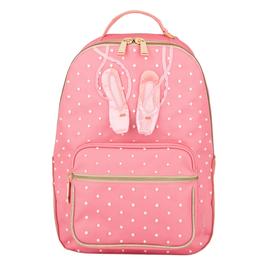 Discover the elegant Jeune Premier Bobbie Ballerina, the most trendy and quality backpack for school and leisure for ballerina girls and pinklovers from 6 years old. 