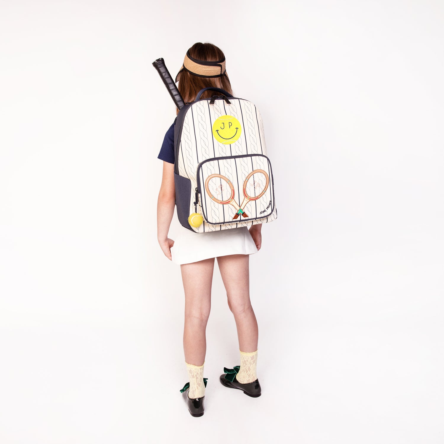 Trendy backpack for children from 6 years. This Love Game backpack also has room to store your tennis racket, making it the perfect tennis bag or gym bag!