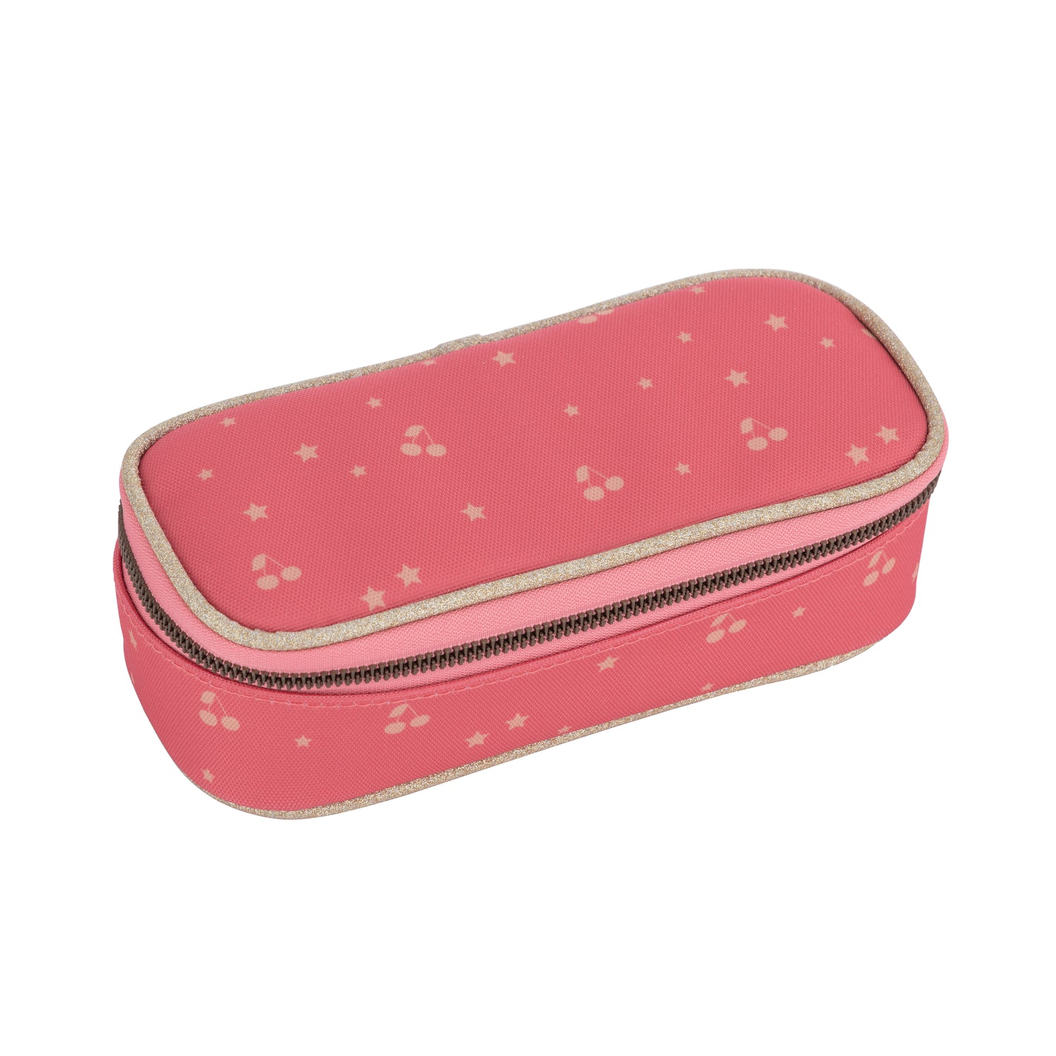 Trousse - Cherry Glitter Pink